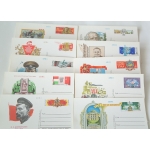 Originaalmargiga Nõukogude postkaardid